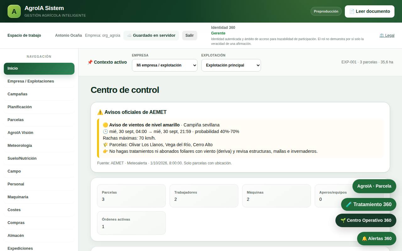 AgroIA Sistem
