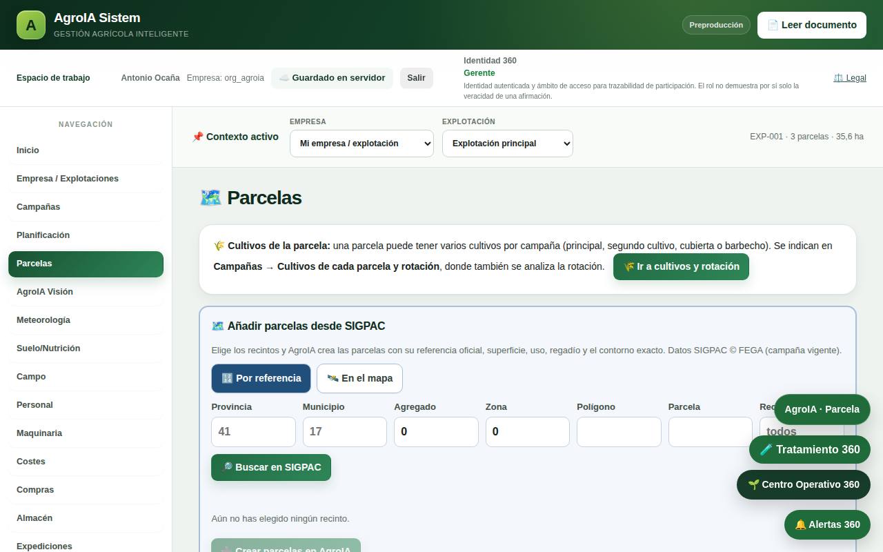 Parcelas